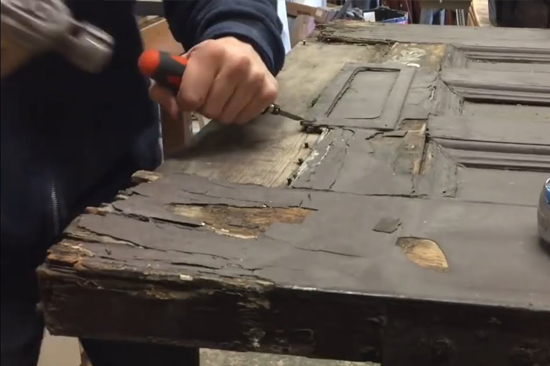 Laguna Niguel-wooden-door-repair